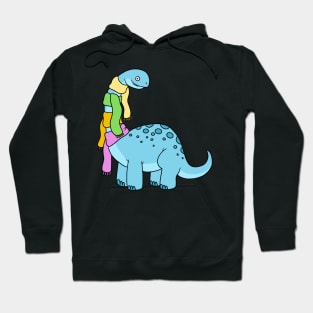 Cozy brontosaurus Hoodie